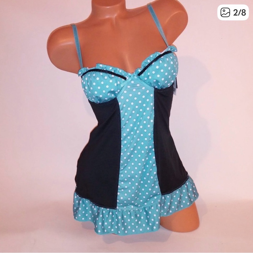 Polka Dot Sleepwear Chemise